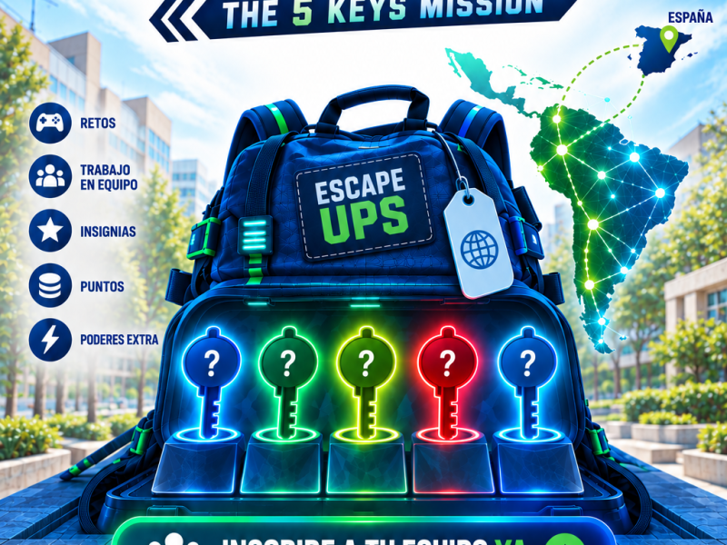 Ya abierta la actividad estudiantil&nbsp;ESCAPE-UPS